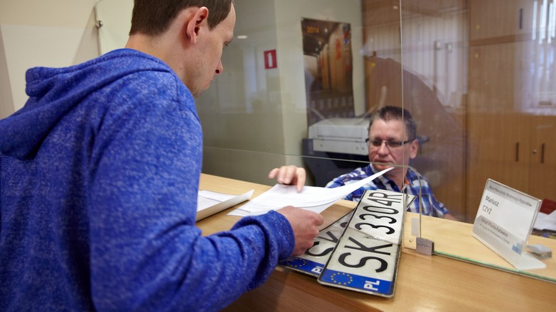 Rejestrowanie samochodu