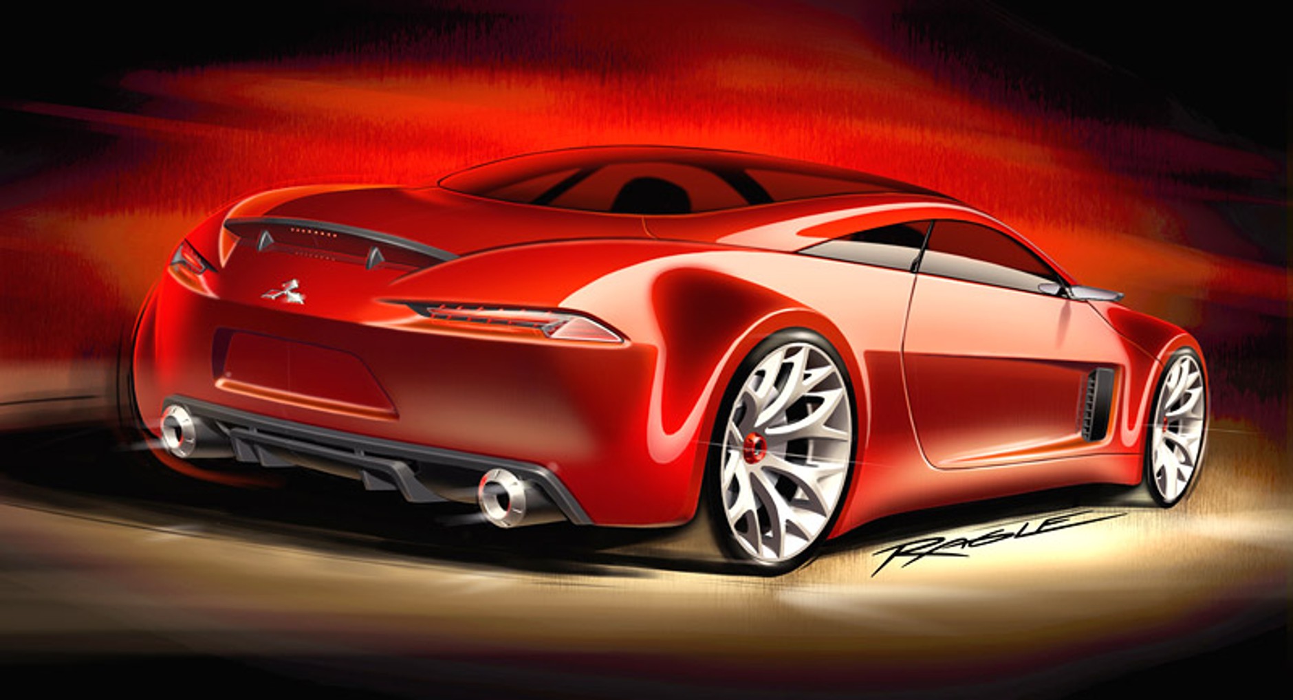 Detroit 2008: zadebiutuje koncepcyjne Mitsubishi Concept - RA