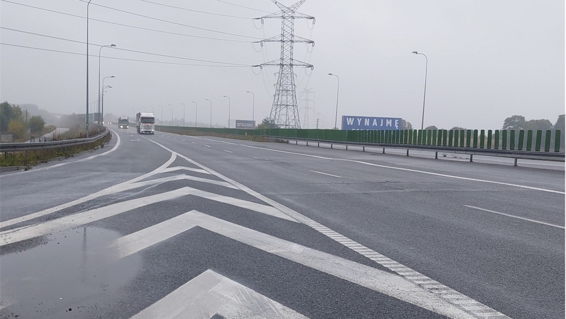 Pofałdowana nawierzchnia na A1