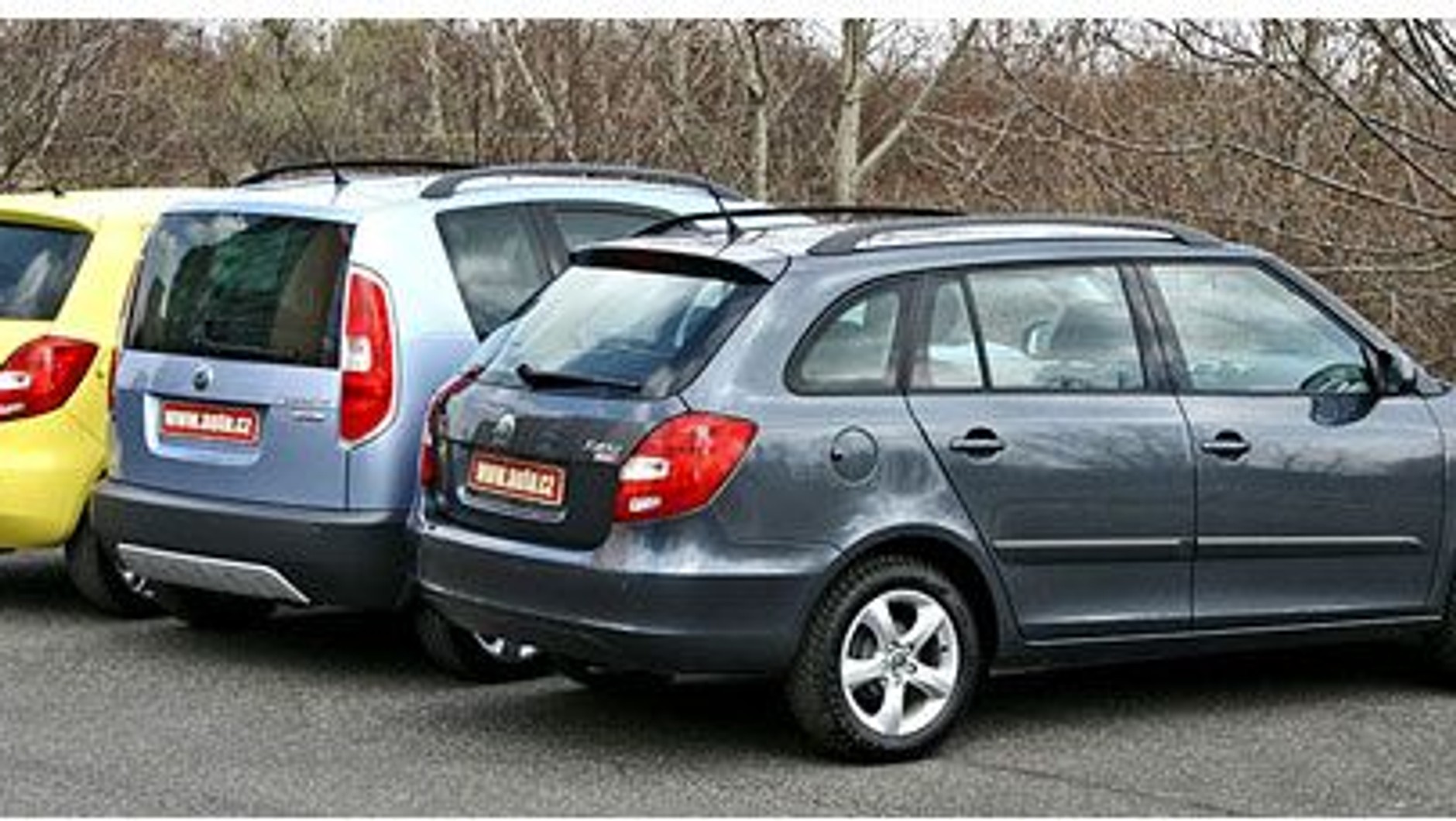 Škoda Fabia vs. Fabia Combi vs. Roomster – braterski pojedynek