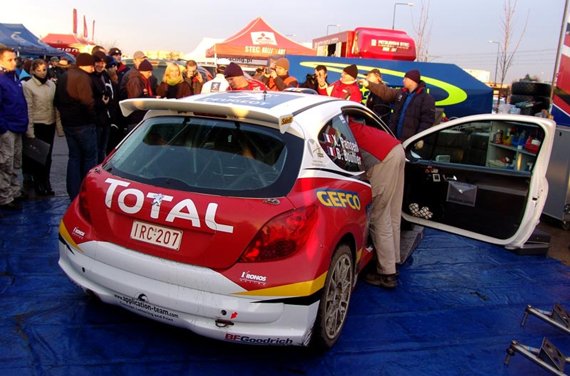 Rajd Barbórka 2007: Kuchar najszybszy na Bemowie (wyniki+foto1+wideo)