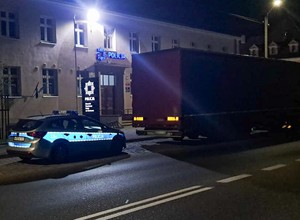 Kierowca "TIR-a" planował trasę do Niemiec, ale policjanci akurat "polowali" na takich kierowców