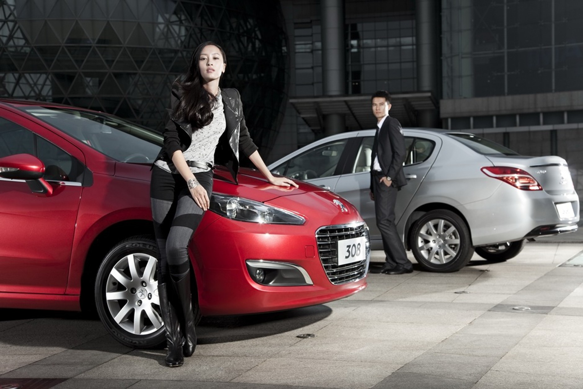 Peugeot 308 sedan dla Chin