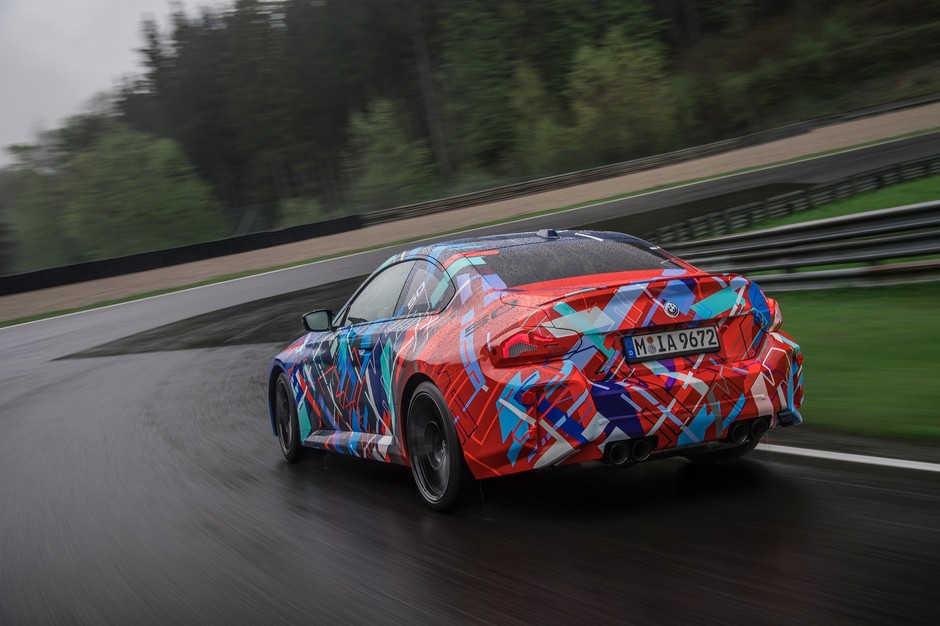 Nowe BMW M2 (2022) podczas testów na Salzburgringu