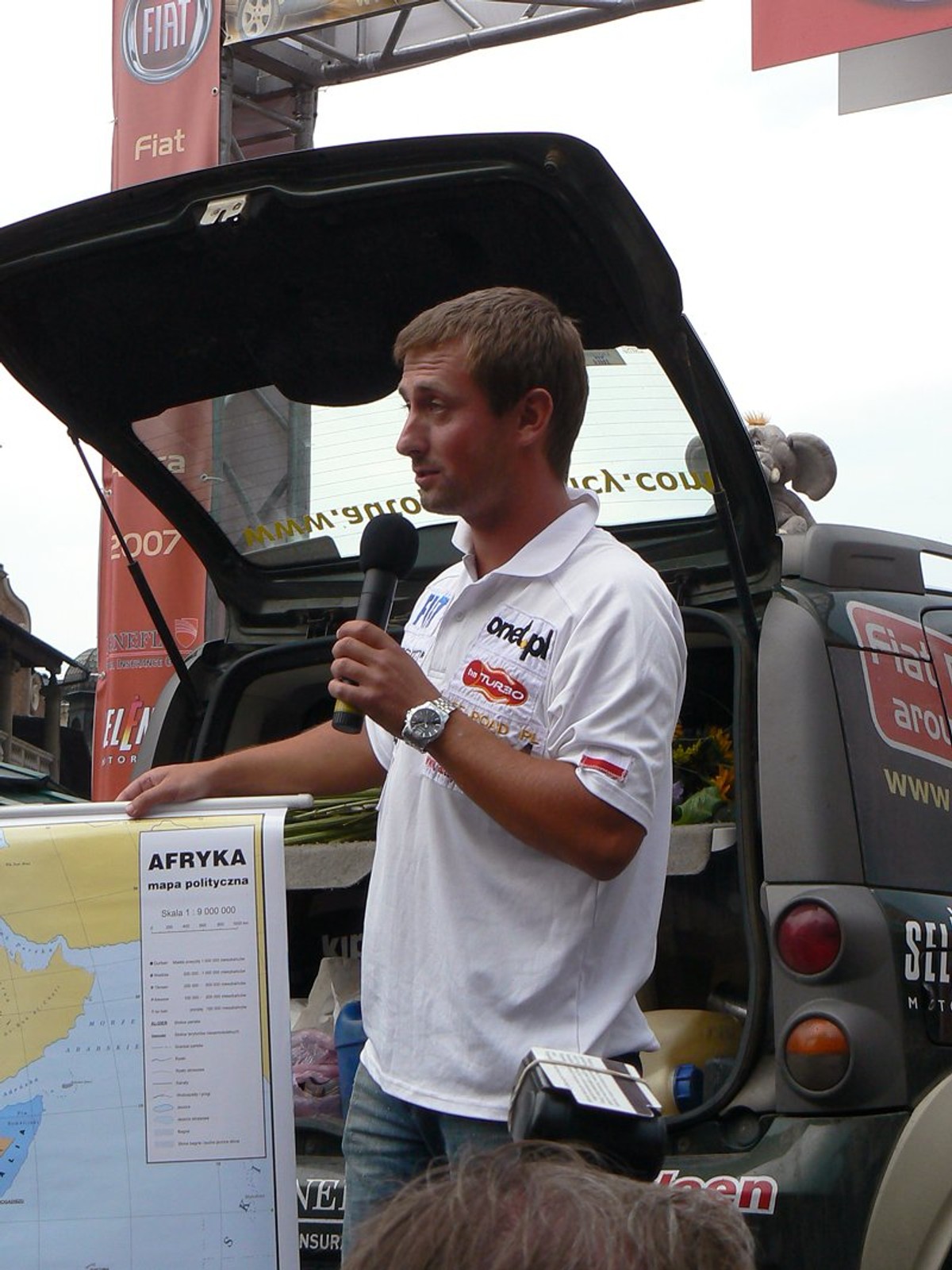 Fiat Panda z polskimi podróżnikami powrócił z Afryki