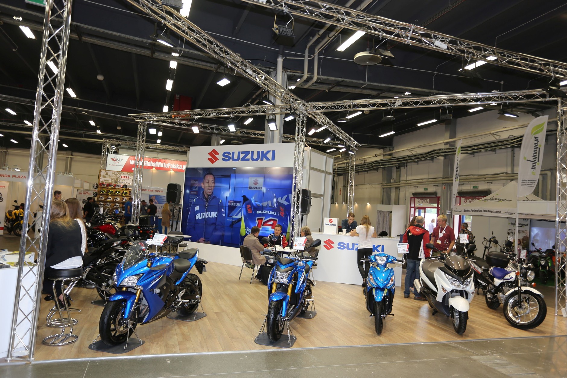 Suzuki na Kielce Bike-Expo