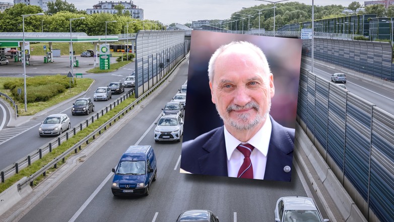 Antoni Macierewicz dostał mandaty za niebezpieczną jazdę po Warszawie