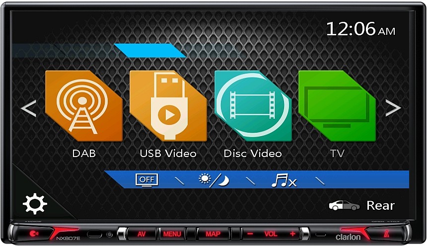 Clarion NX807E