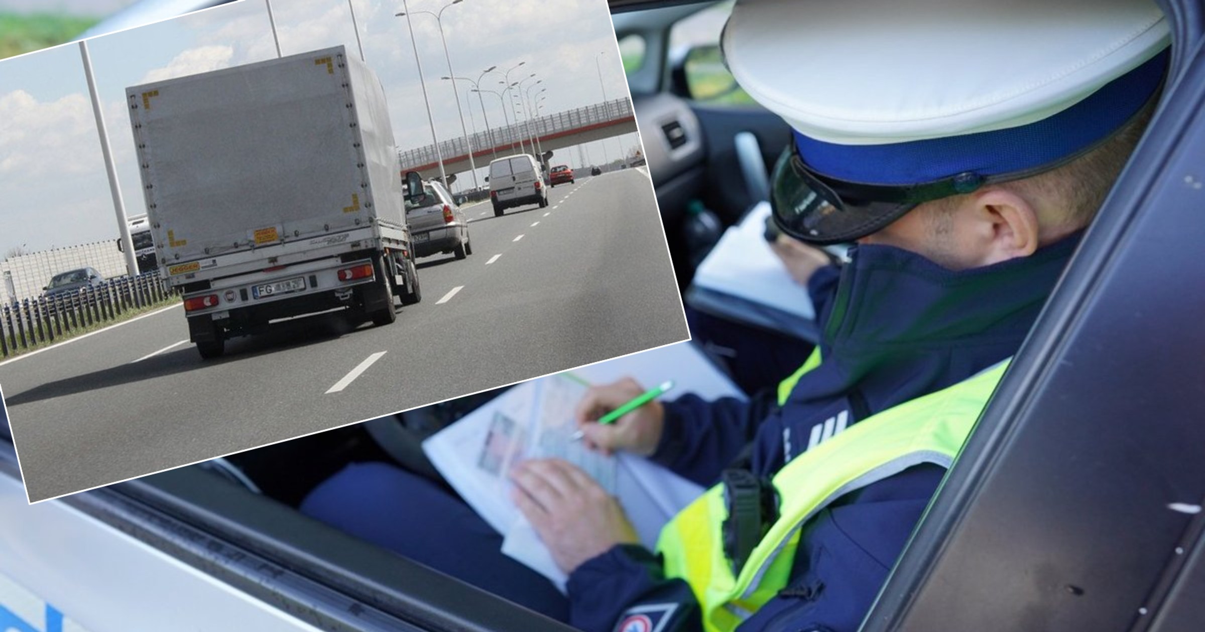 Jazda środkowym pasem skończy się mandatem