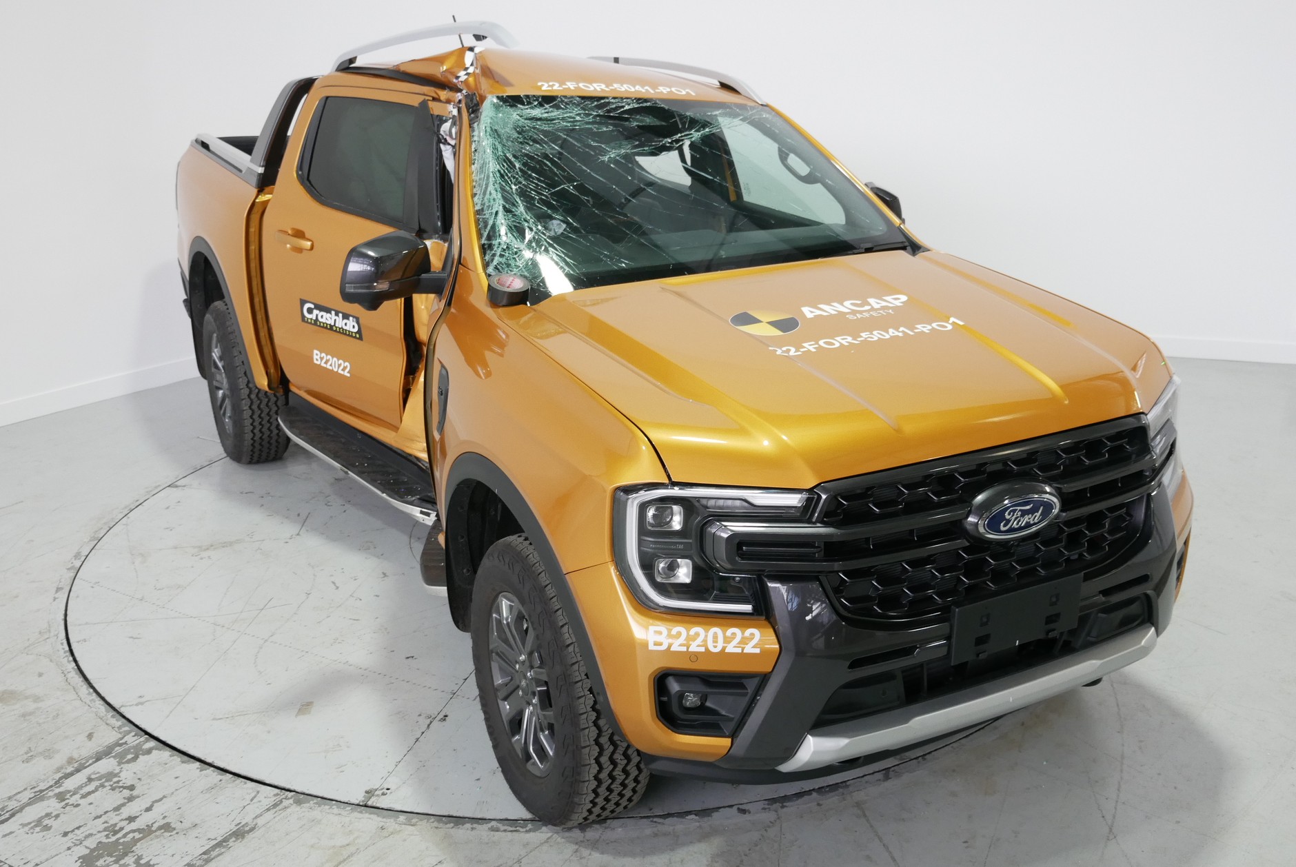 Crash-test: Ford Ranger