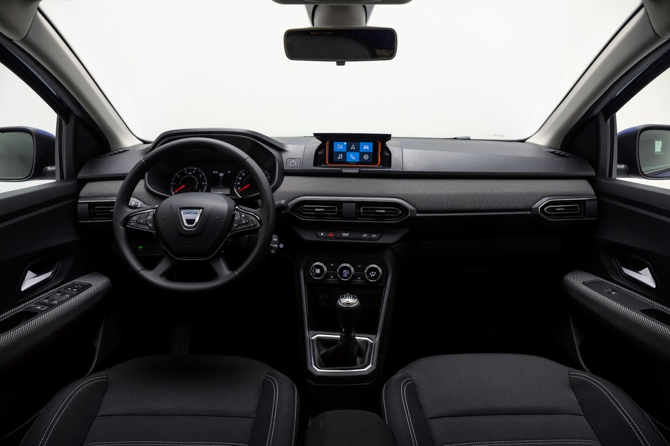 Nowa Dacia Sandero – wnętrze