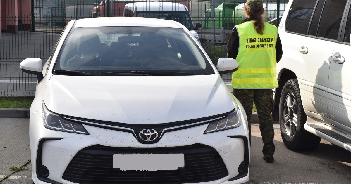 Zatrzymana na granicy Toyota Corolla