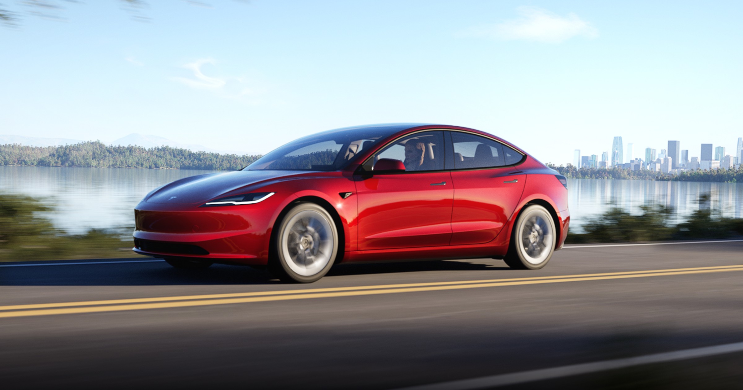 Tesla Model 3 lifting 2023