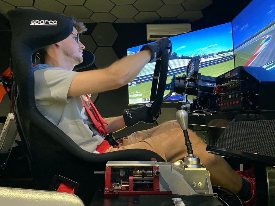 Pierwszy etap przygotowań do wyścigu: ćwiczenia w Ragnar Simulator w Częstochowie.