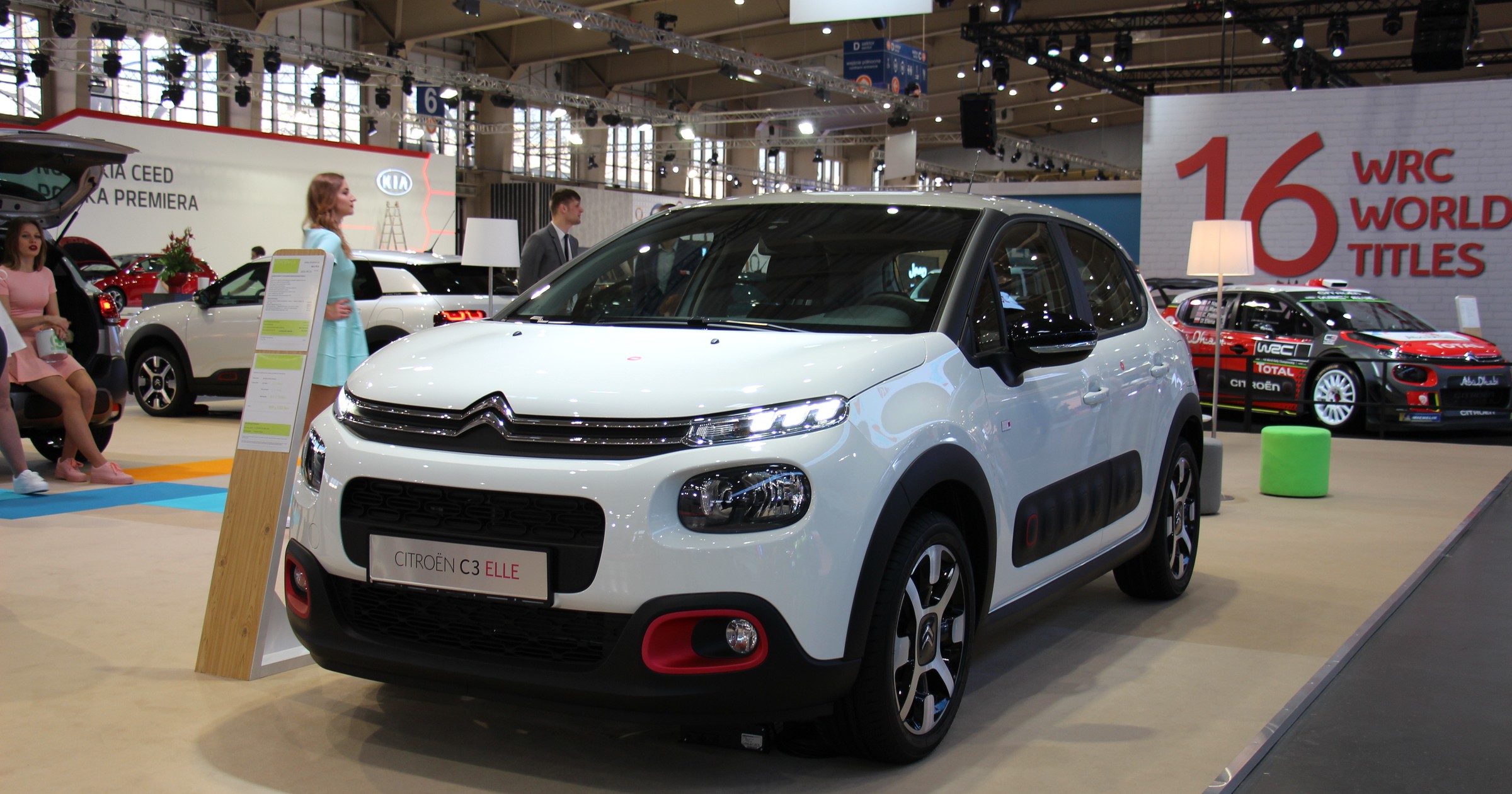 Citroen C3 Elle podczas Poznań Motor Show