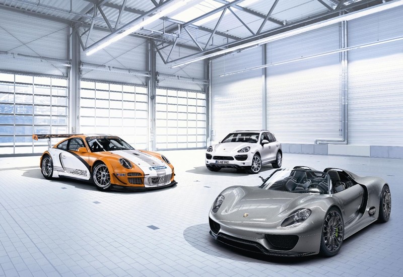 Porsche 918 Spyder ma cztery silniki