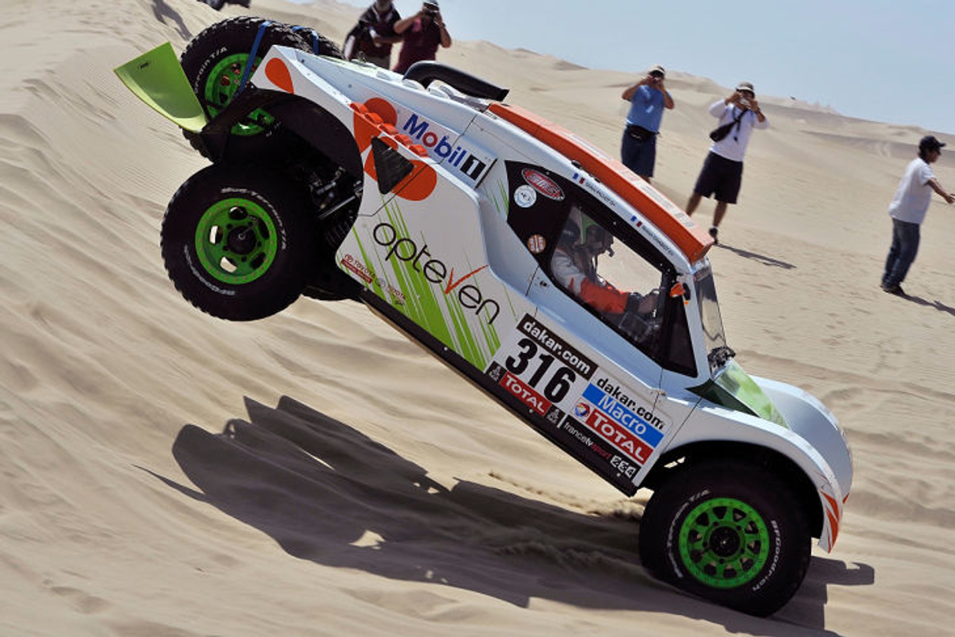 Ujęcia z Rajdu Dakar