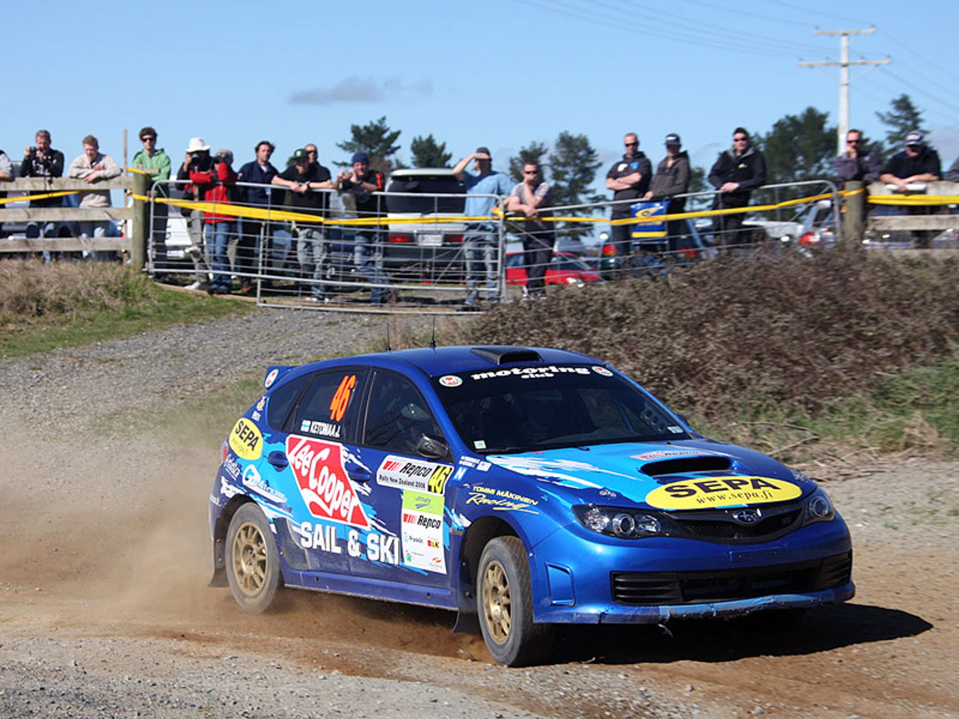 Rajd Nowej Zelandii 2008: fotogaleria Rallyworld©Willy Weyens