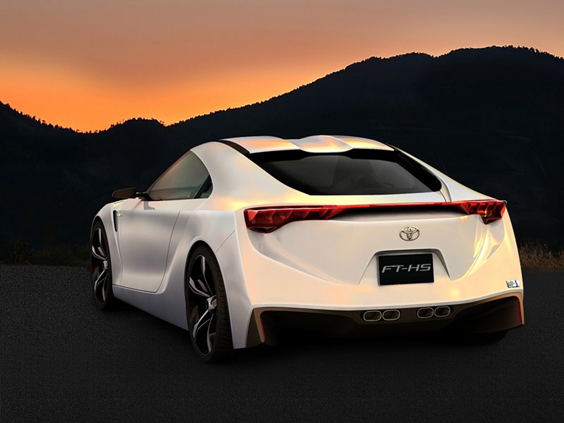 Toyota FT-HS: hybrydowe coupe w Detroit