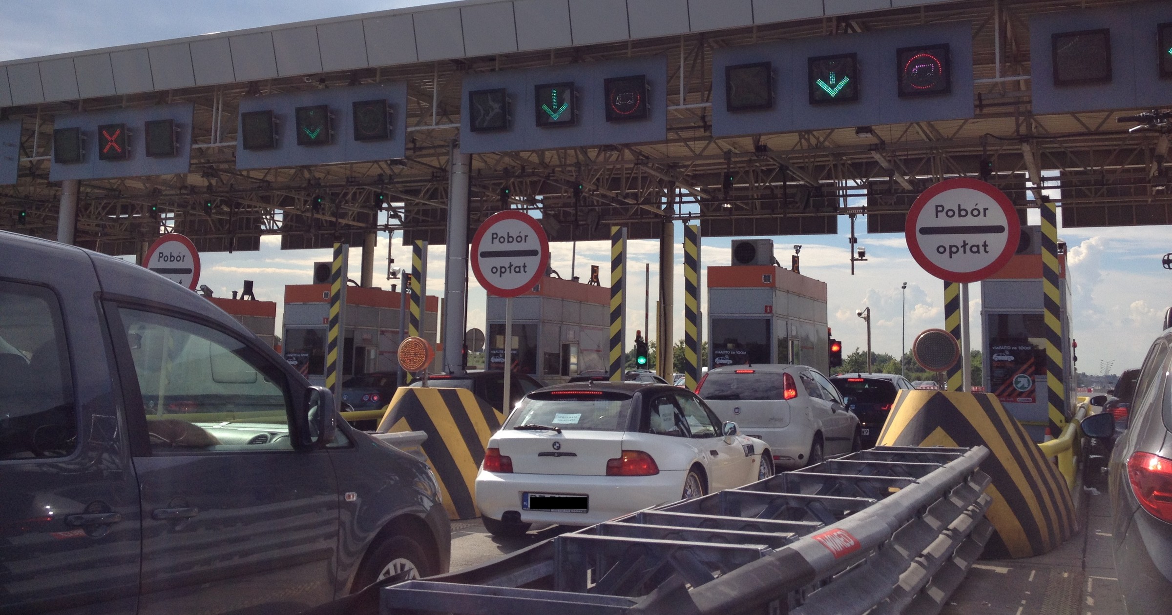 Bramki na autostradzie A4