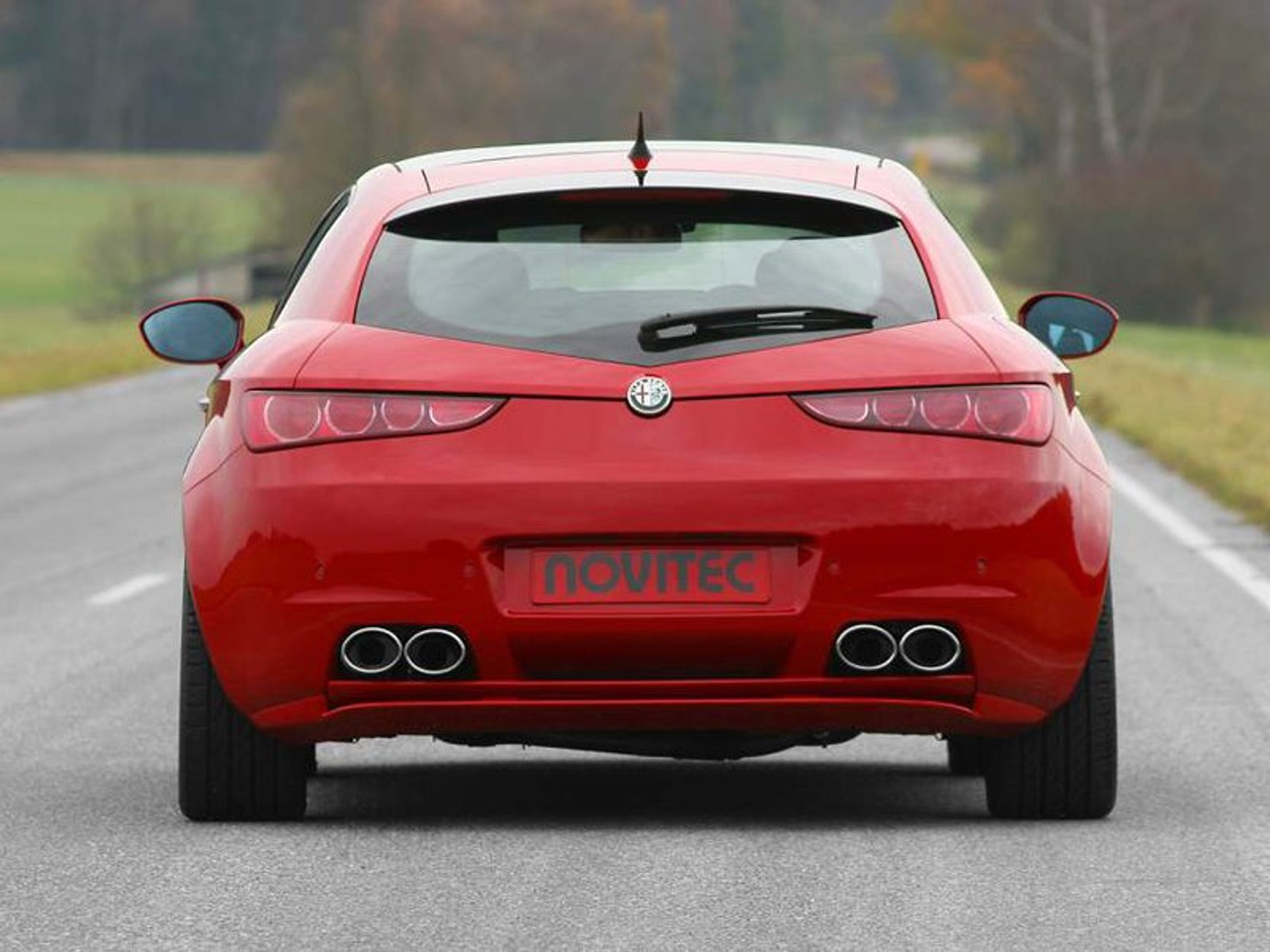 Novitec Alfa Brera 2,4 JTD: czerwona piękność