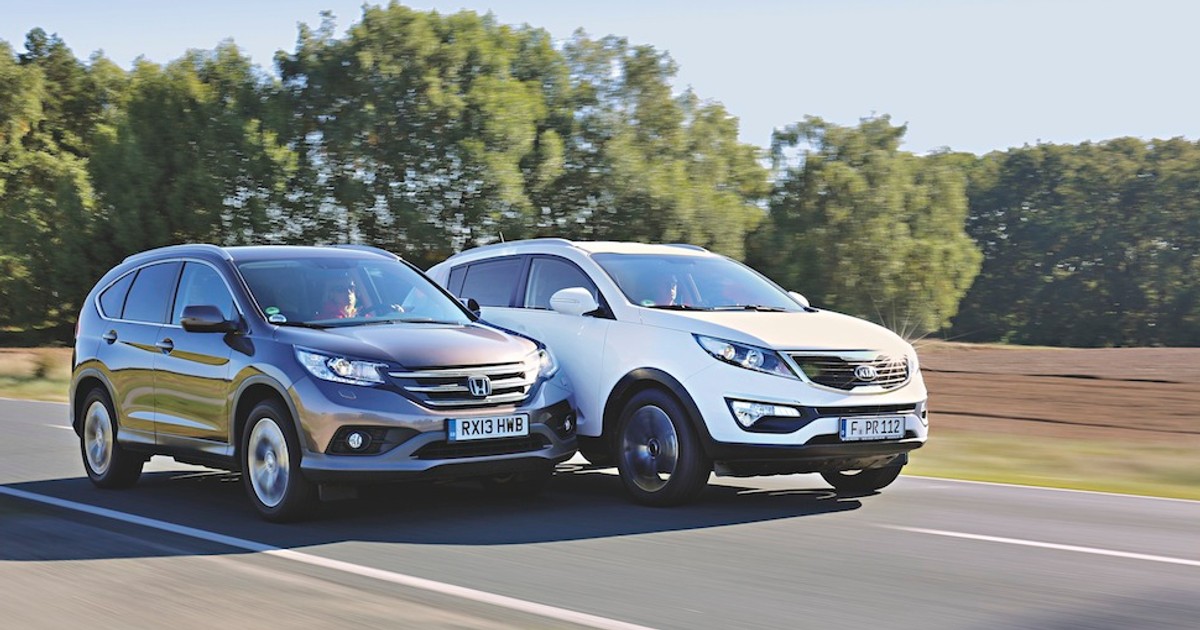 Honda CR-V 1.6 i-DTEC kontra Kia Sportage 1.7 CRDi